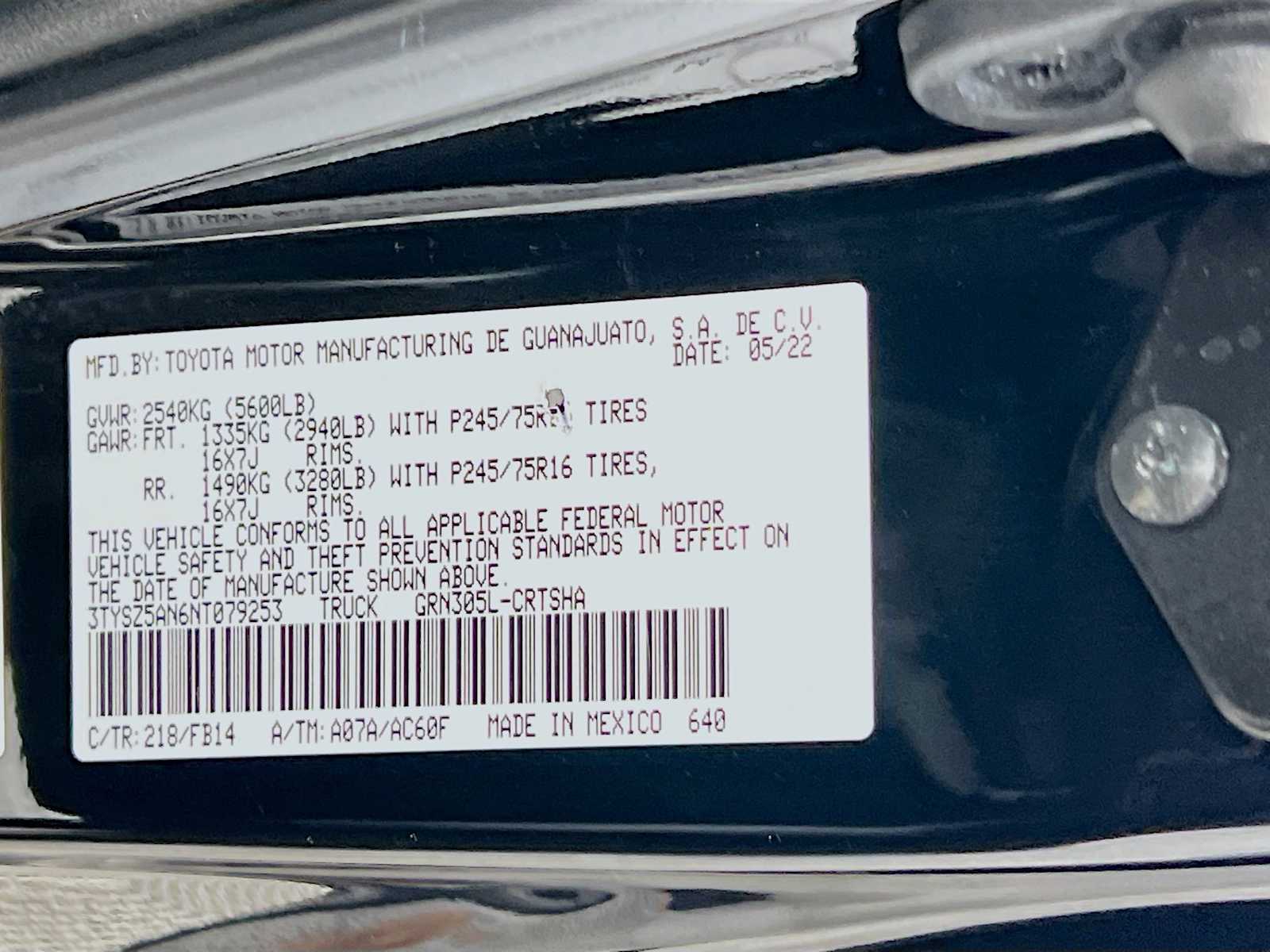 2022 Toyota Tacoma SR - Photo 30