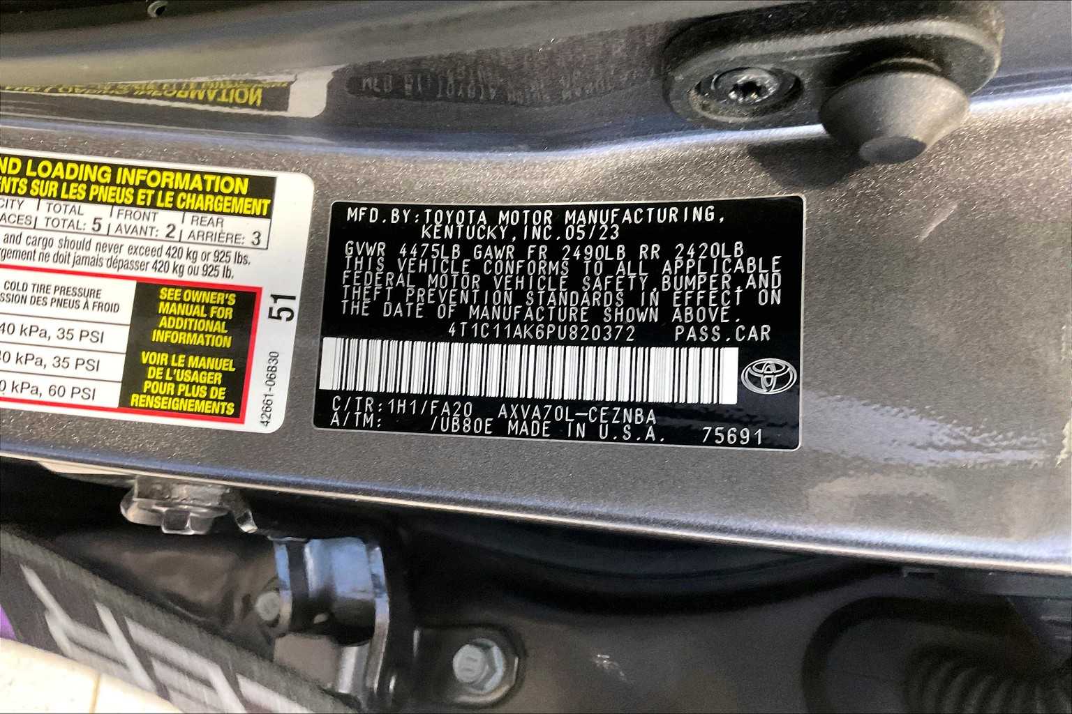 2023 Toyota Camry LE - Photo 35