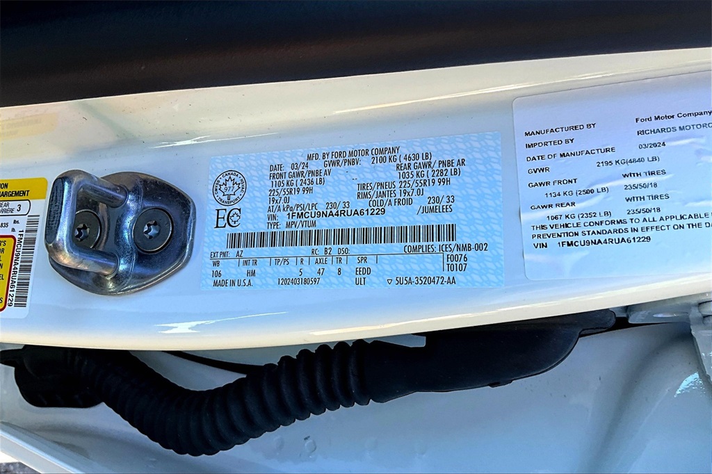 2024 Ford Escape ST-Line Select - Photo 35