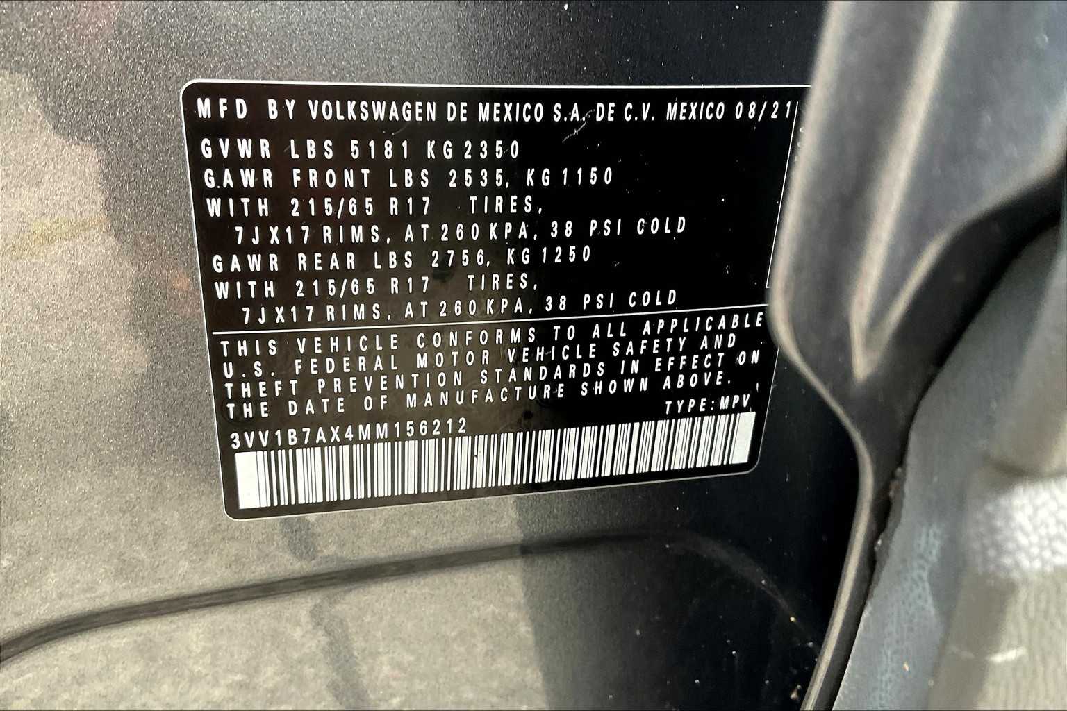 2021 Volkswagen Tiguan S - Photo 35