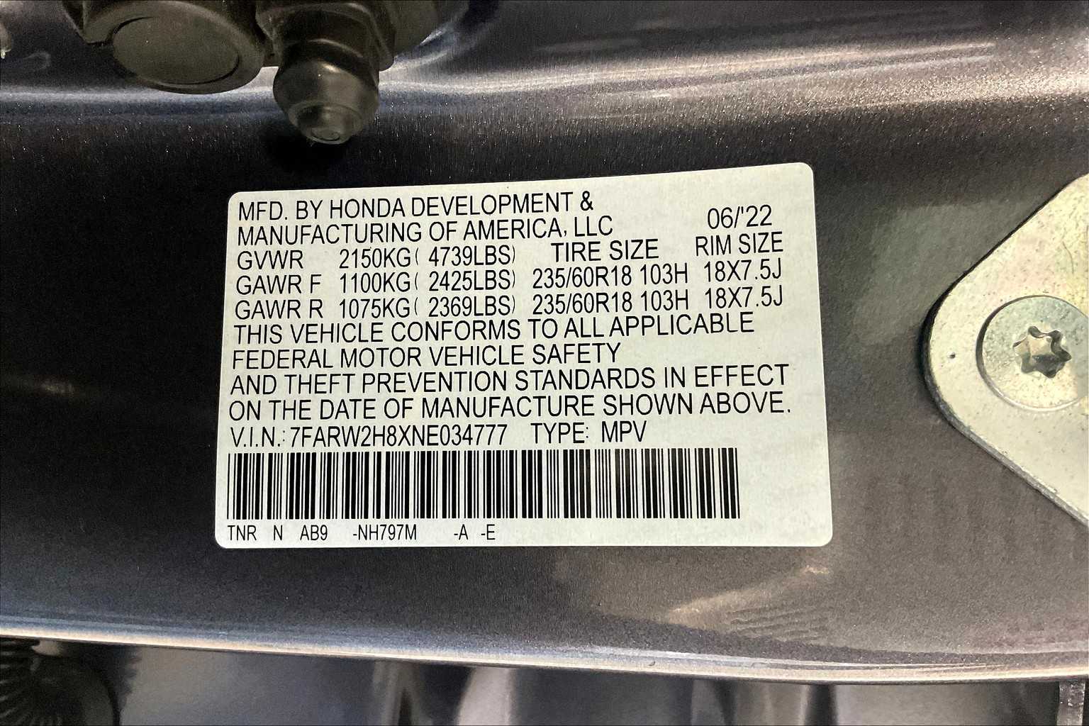 2022 Honda CR-V EX-L - Photo 36
