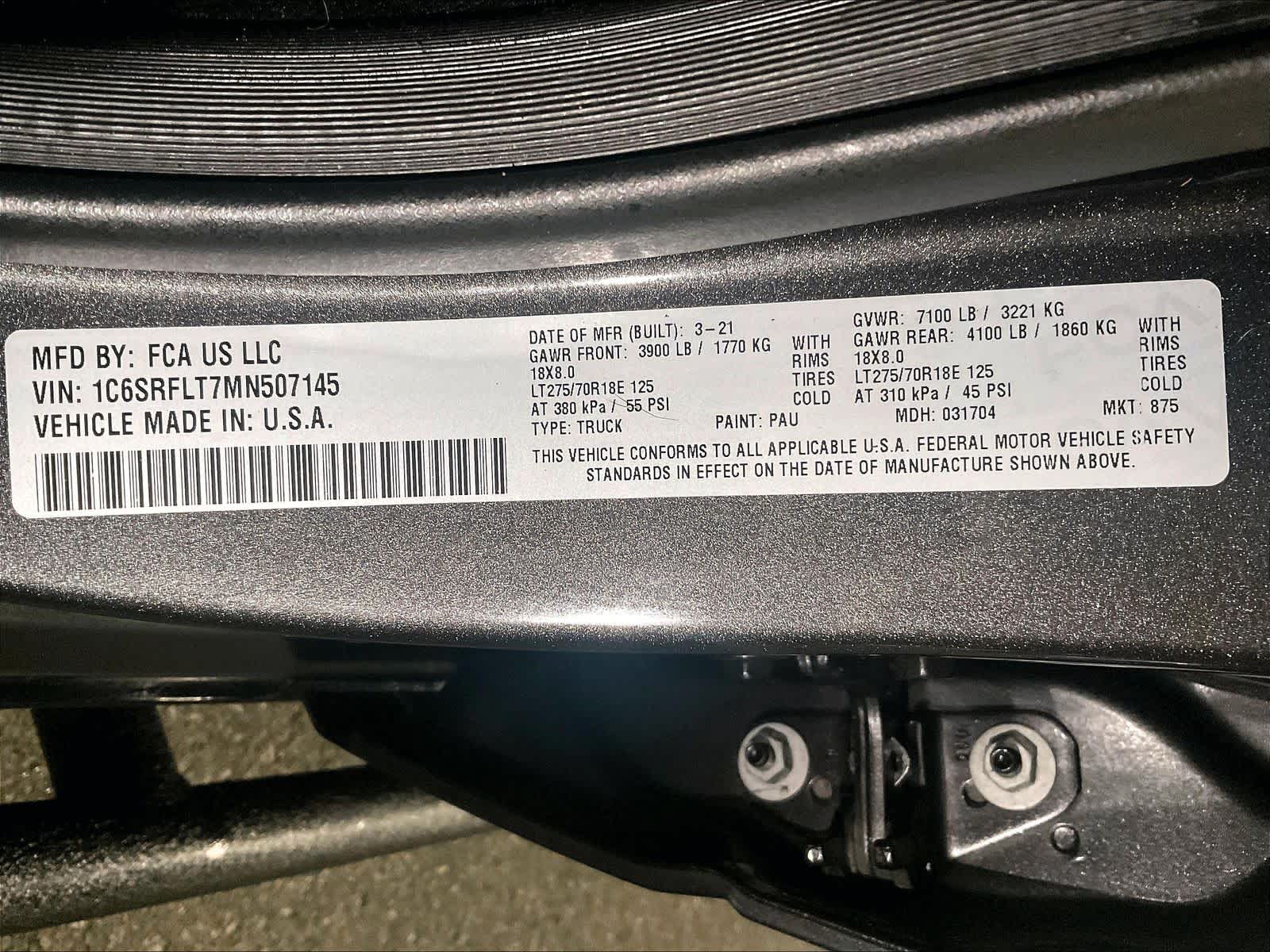 2021 Ram 1500 Rebel - Photo 37