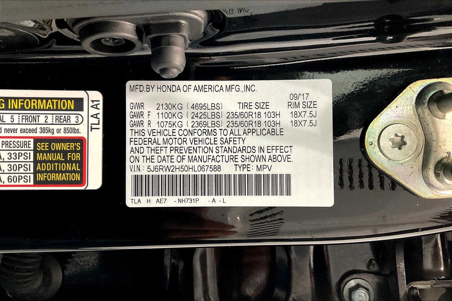 2017 Honda CR-V EX - Photo 36