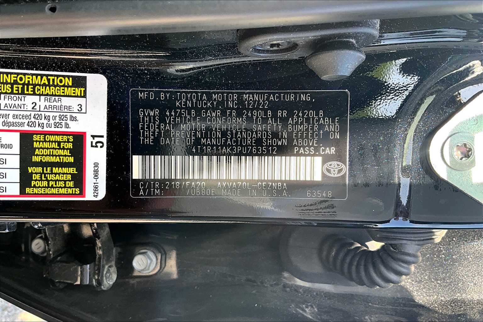 2023 Toyota Camry LE - Photo 6