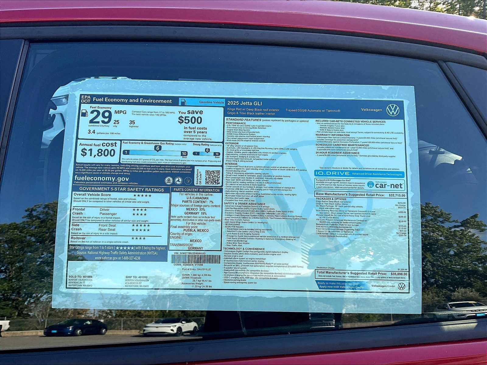 2025 Volkswagen Jetta GLI Autobahn - Photo 18