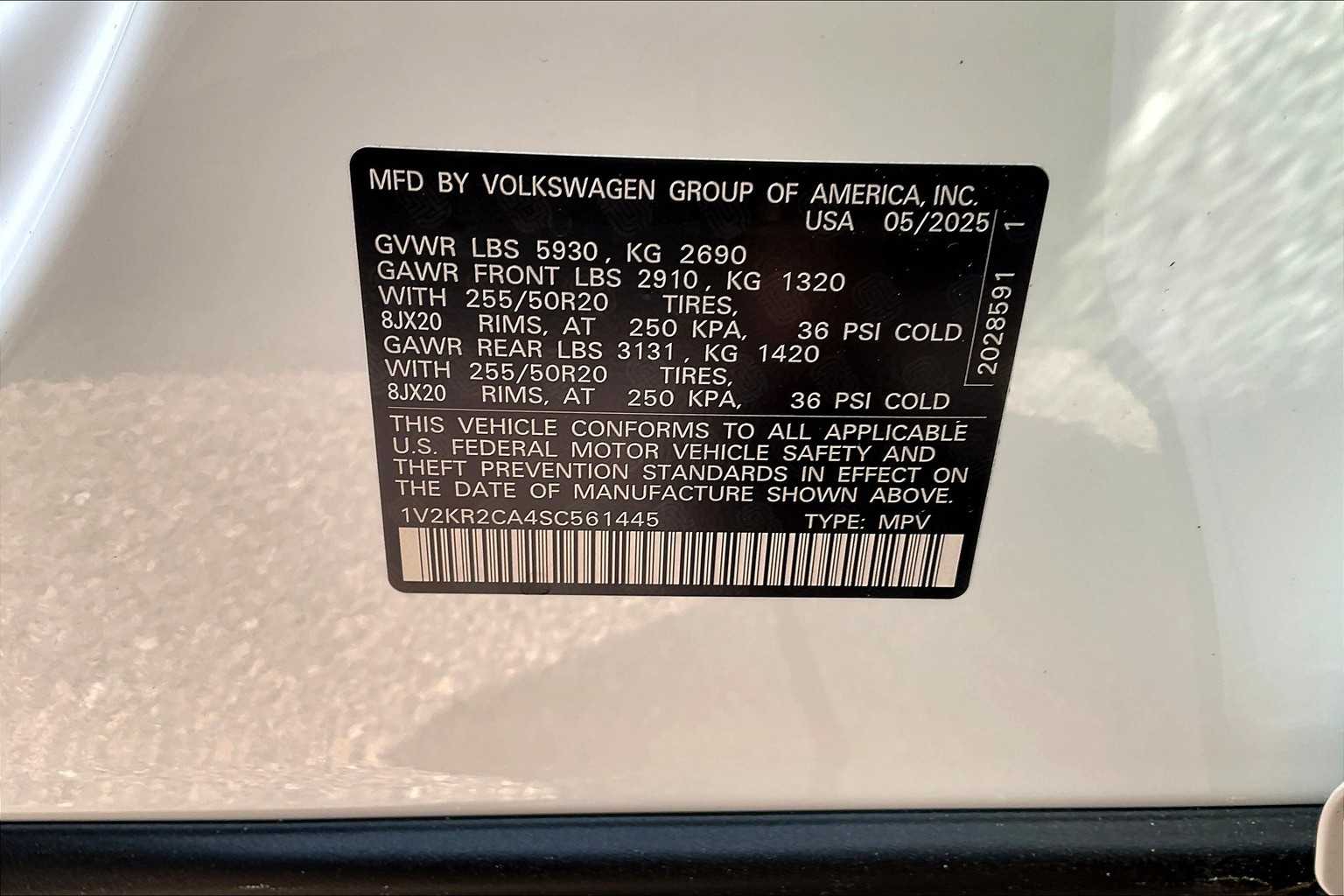 2025 Volkswagen Atlas 2.0T SE w/Technology - Photo 18