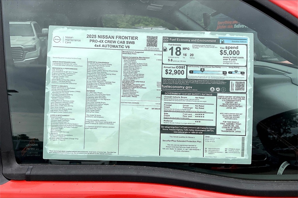 2025 Nissan Frontier PRO-4X - Photo 17