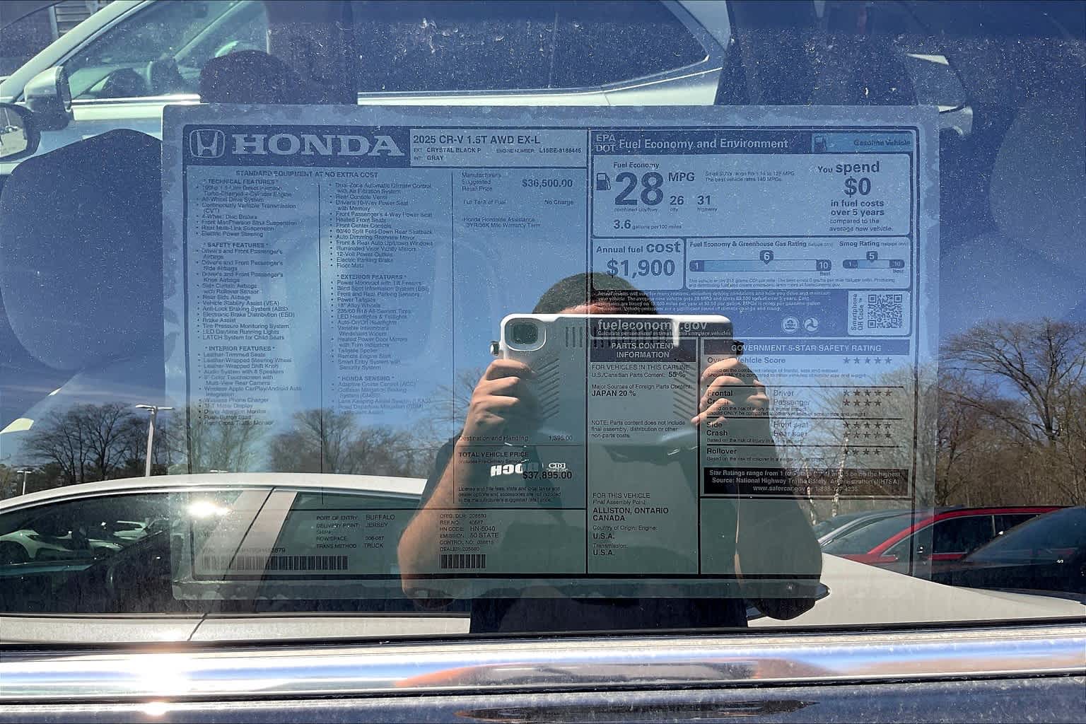 2025 Honda CR-V EX-L - Photo 17