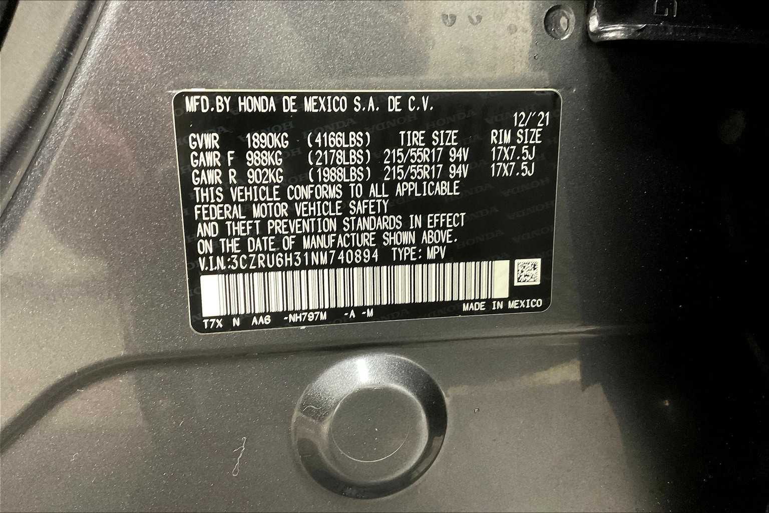 2022 Honda HR-V LX - Photo 36