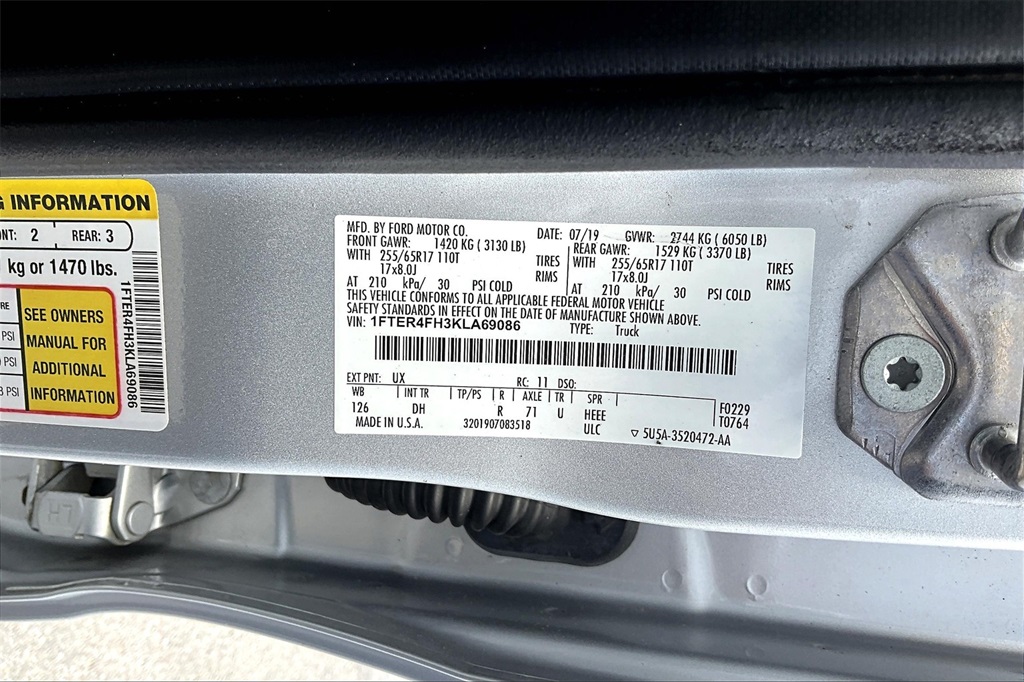 2019 Ford Ranger Lariat - Photo 33