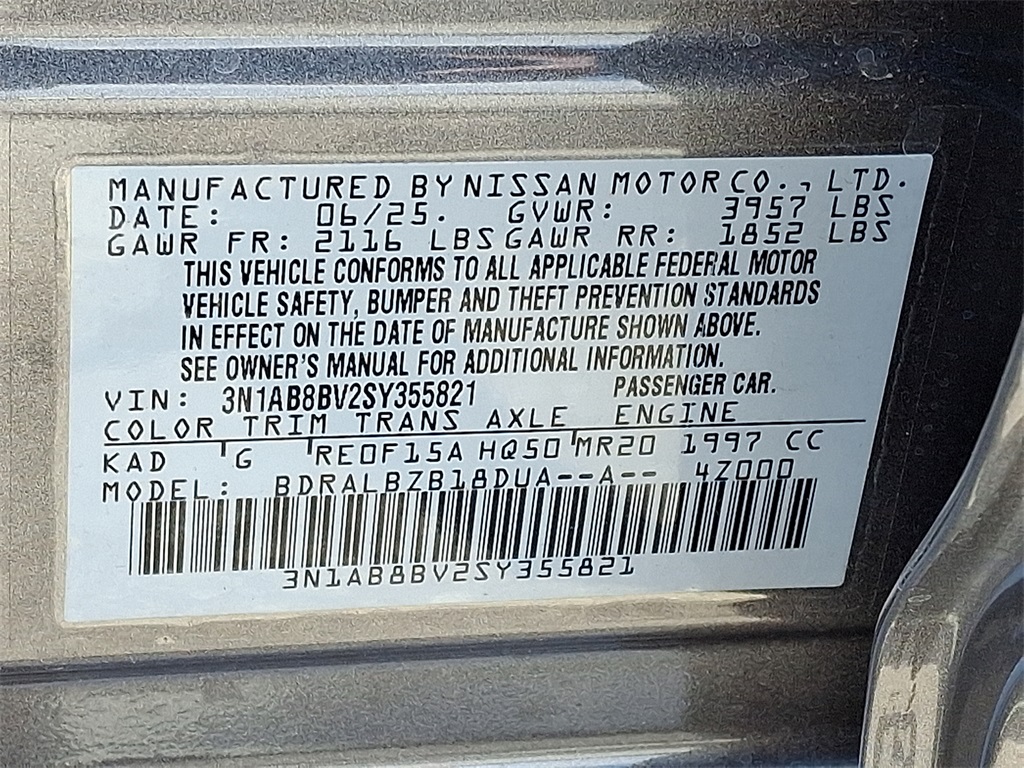 2025 Nissan Sentra S - Photo 19