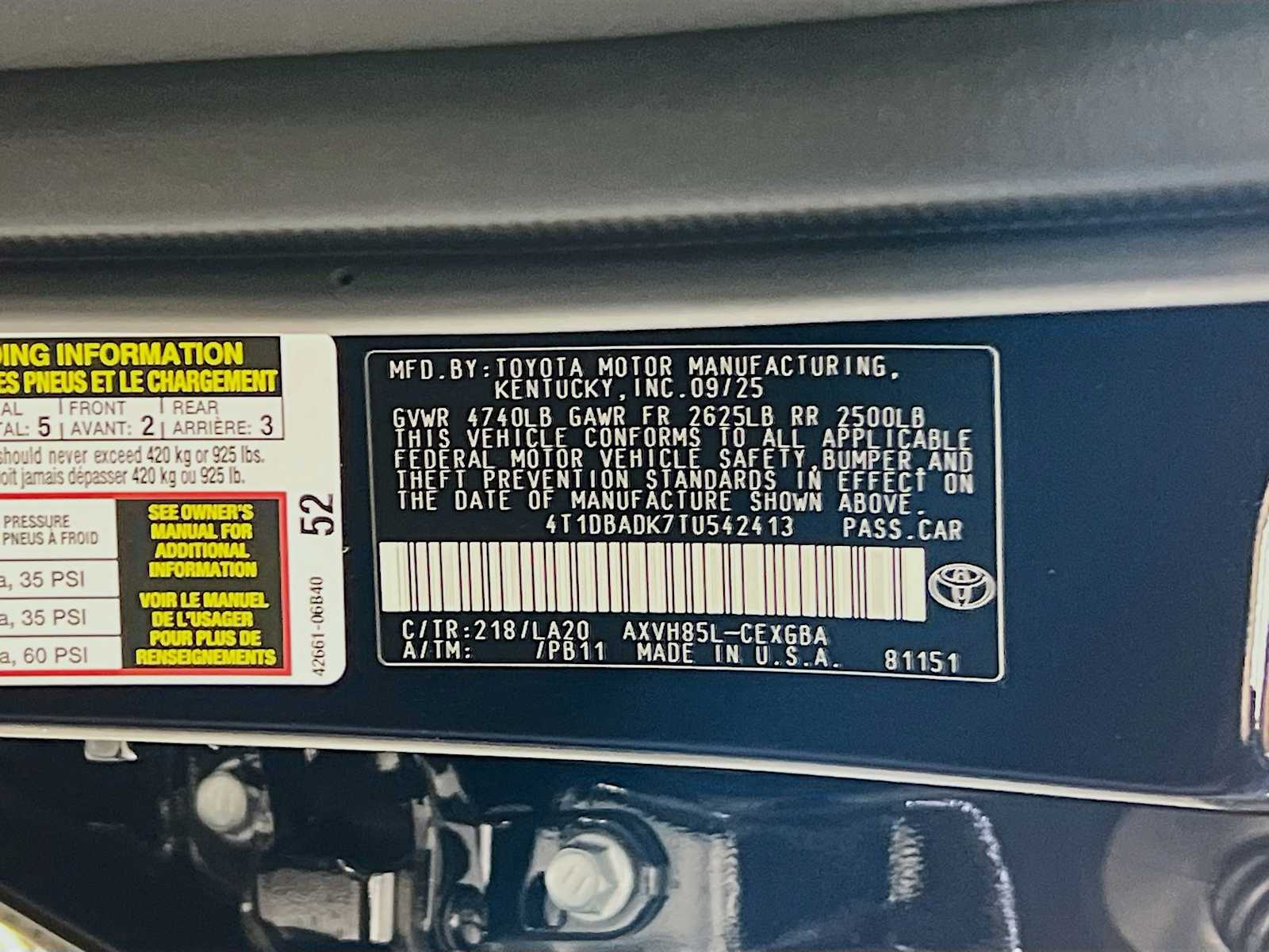 2026 Toyota Camry XSE - Photo 20