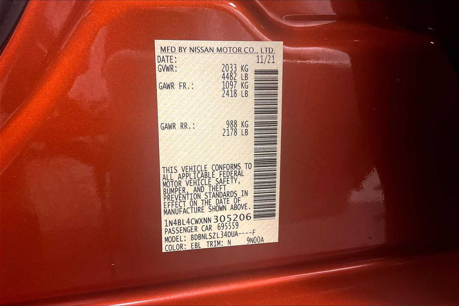 2022 Nissan Altima 2.5 SR - Photo 35