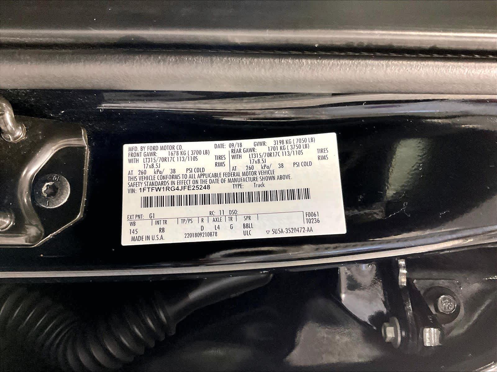 2018 Ford F-150 Raptor - Photo 35