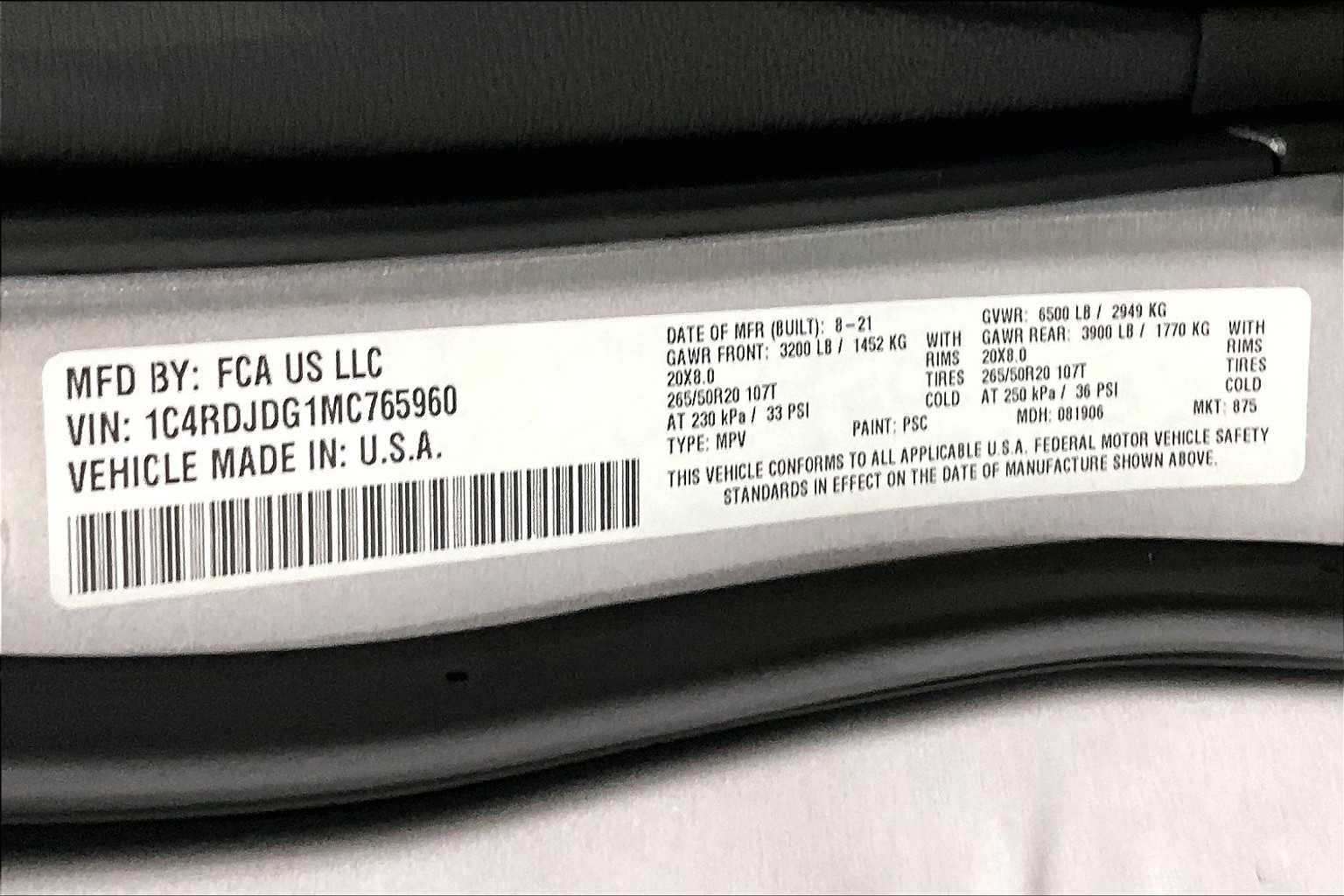 2021 Dodge Durango GT Plus - Photo 37