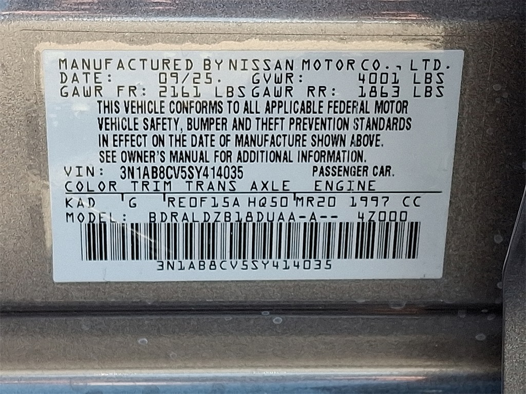 2025 Nissan Sentra SV - Photo 18
