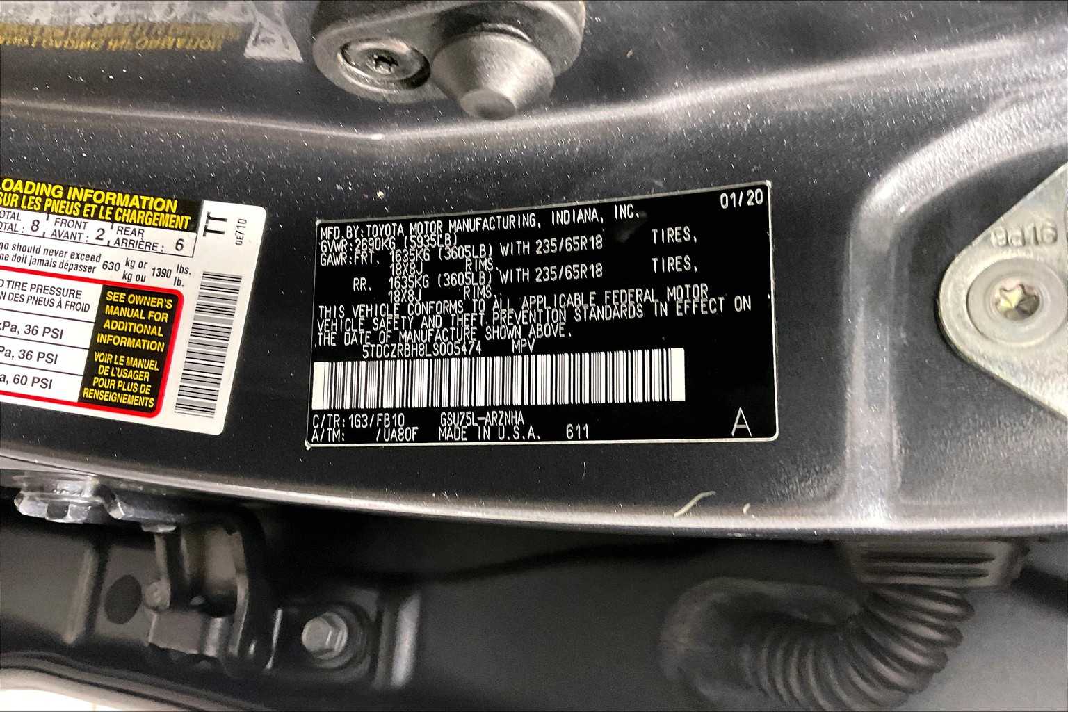 2020 Toyota Highlander L - Photo 35