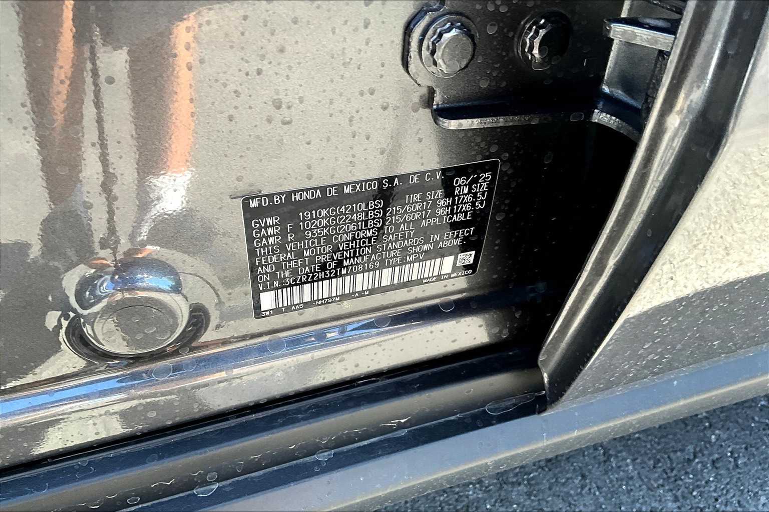 2026 Honda HR-V LX - Photo 17