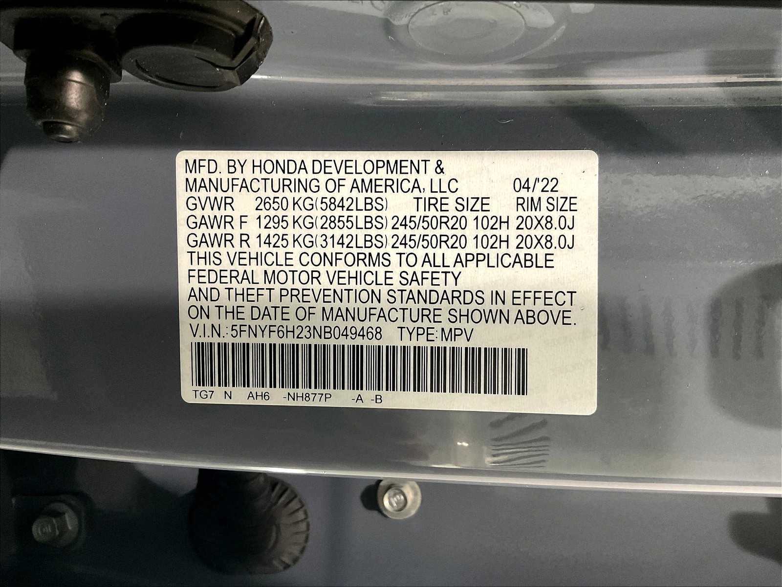 2022 Honda Pilot Special Edition - Photo 36