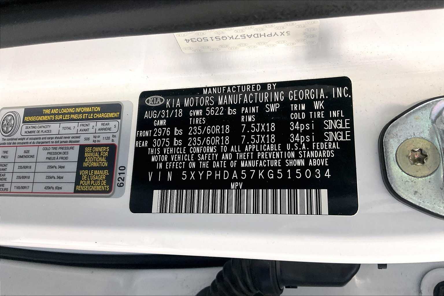 2019 Kia Sorento EX V6 - Photo 36