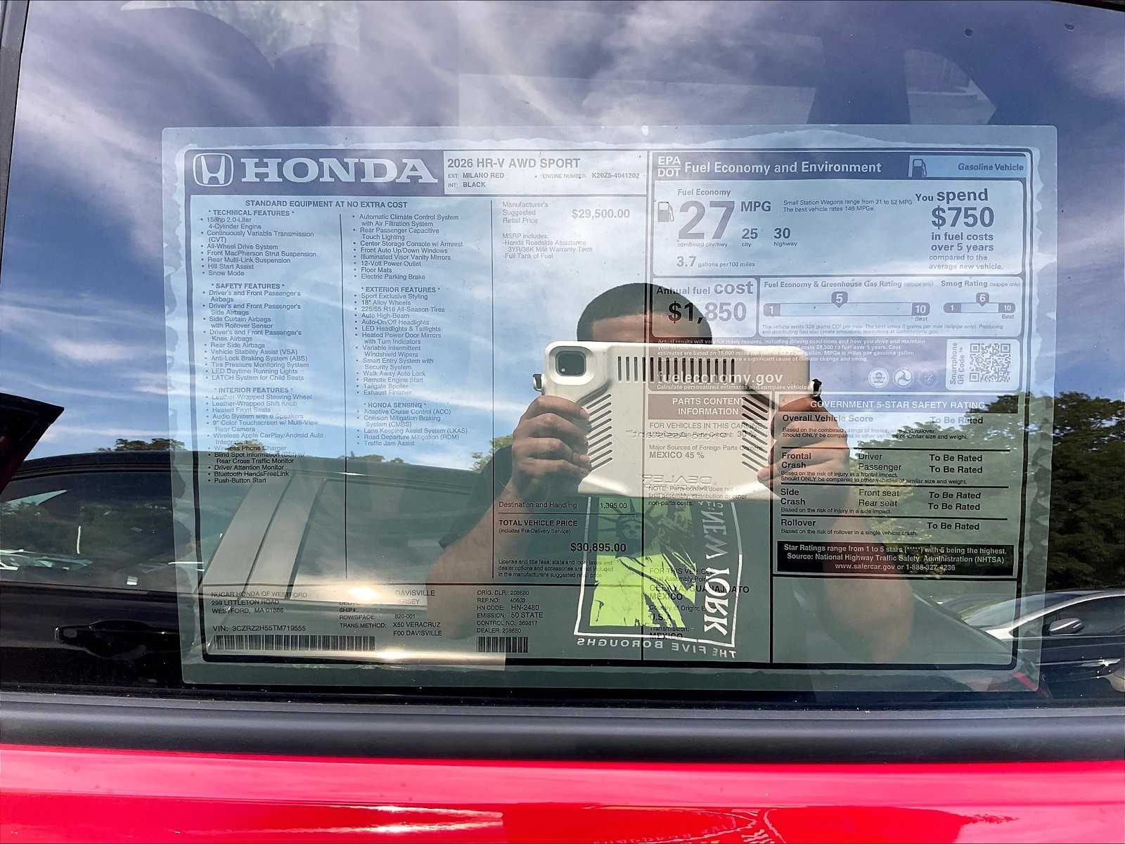 2026 Honda HR-V Sport - Photo 17