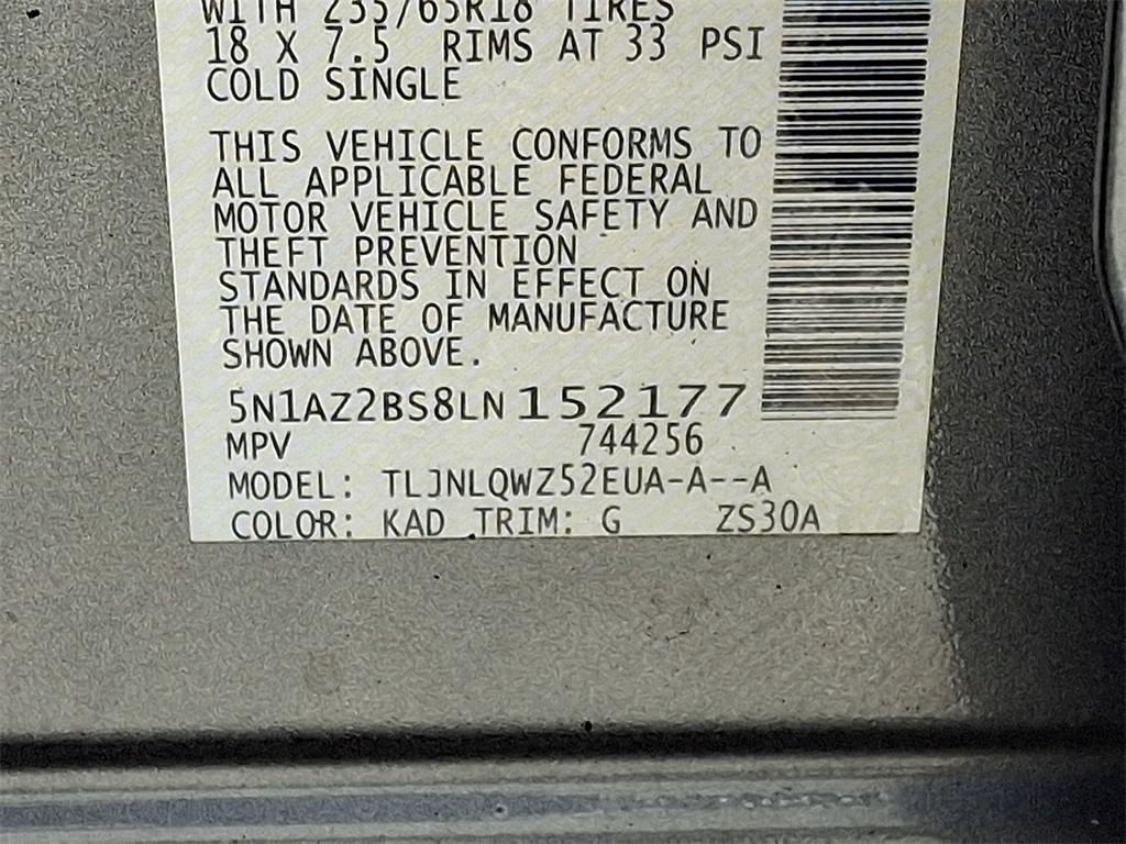 2020 Nissan Murano SV - Photo 26