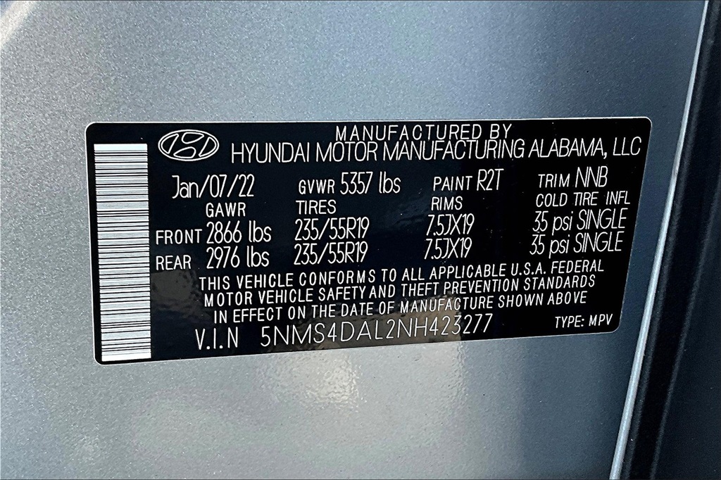 2022 Hyundai Santa Fe Limited - Photo 33
