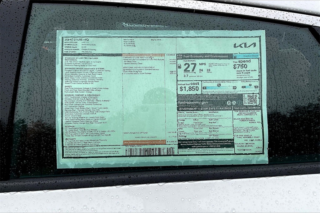 2026 Kia K5 GT-Line - Photo 17