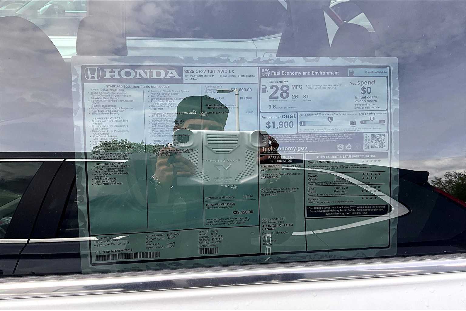 2025 Honda CR-V LX - Photo 17