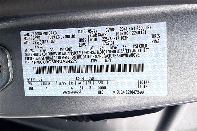 2022 Ford Escape SE - Photo 33