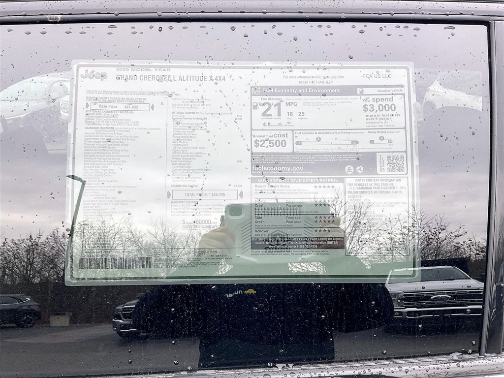 2025 Jeep Grand Cherokee L Altitude X - Photo 17