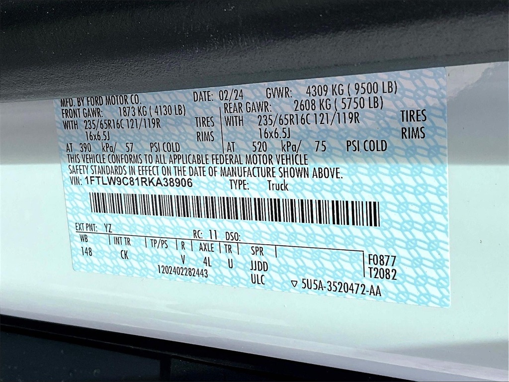 2024 Ford Transit-350 Base - Photo 16