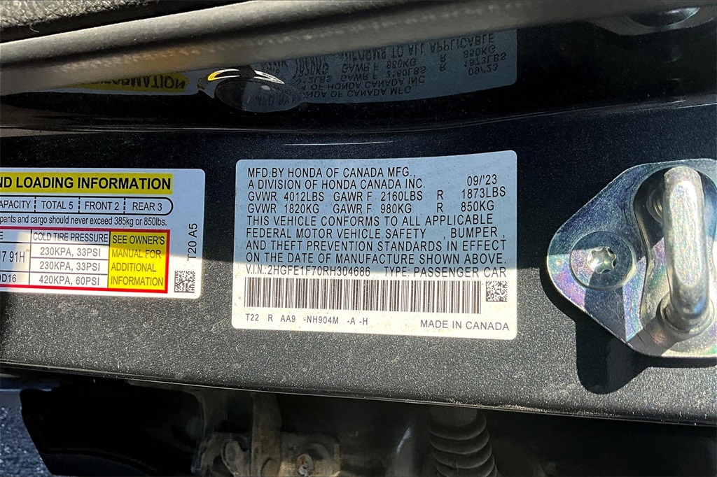 2024 Honda Civic EX - Photo 32