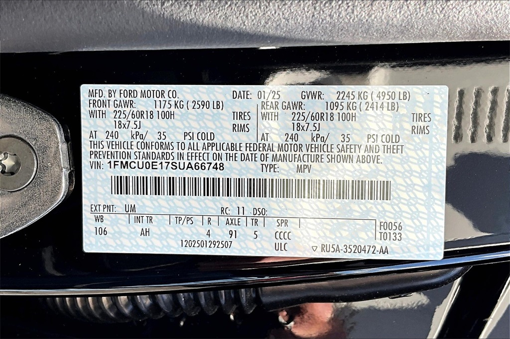 2025 Ford Escape Plug-In Hybrid Base - Photo 13