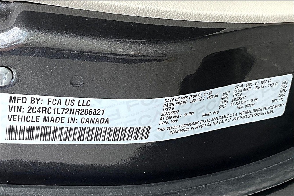 2022 Chrysler Pacifica Hybrid Touring L - Photo 34