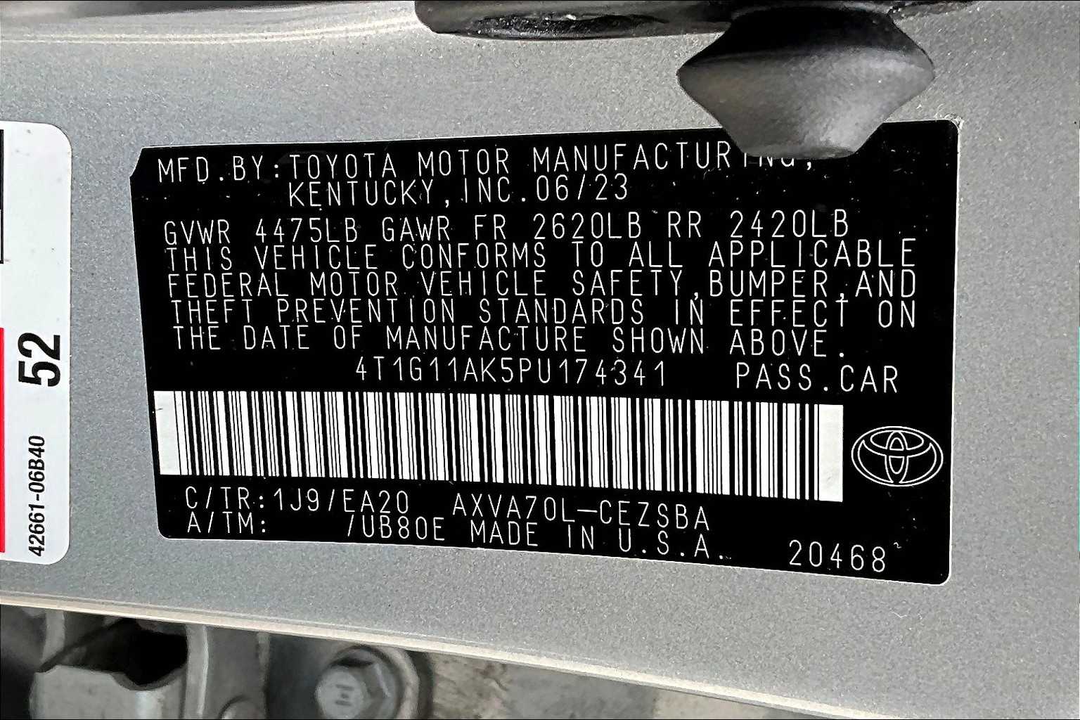2023 Toyota Camry SE - Photo 35