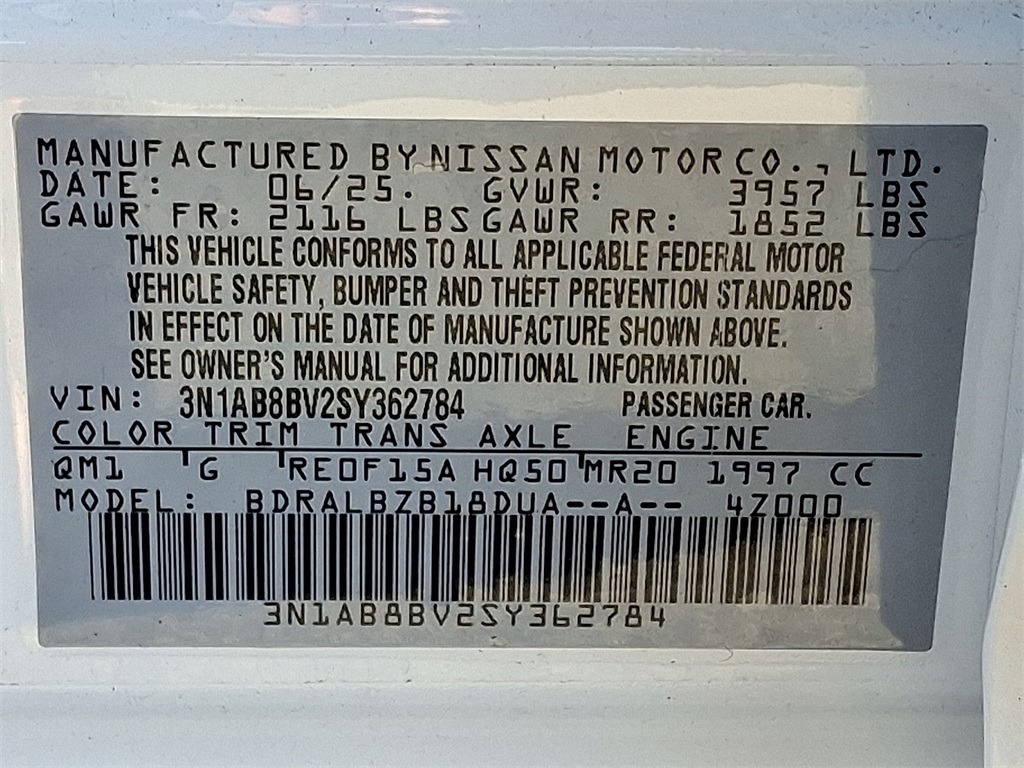 2025 Nissan Sentra S - Photo 19