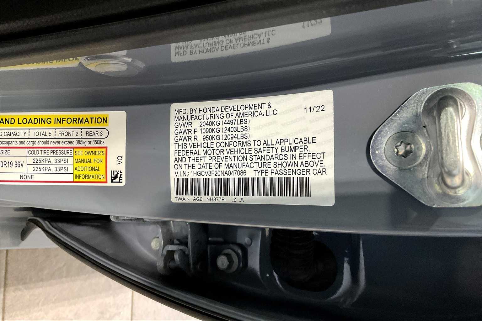 2022 Honda Accord Hybrid Sport - Photo 32