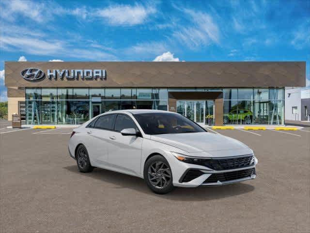 2025 Hyundai Elantra Hybrid Blue