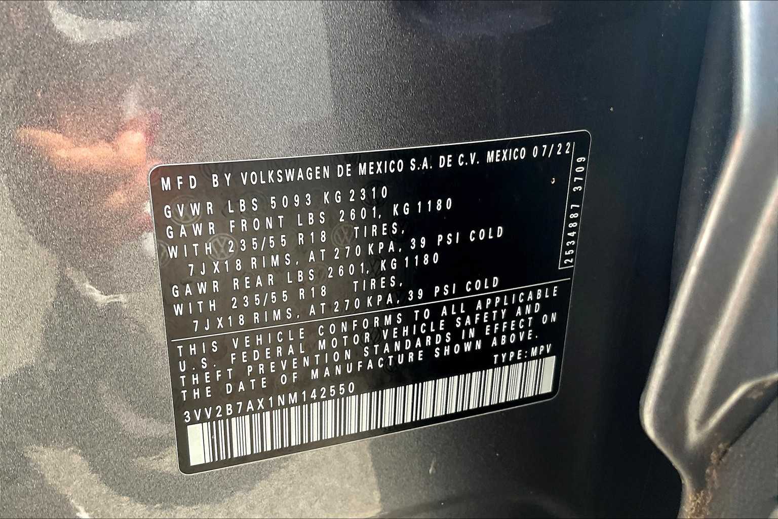 2022 Volkswagen Tiguan SE - Photo 36