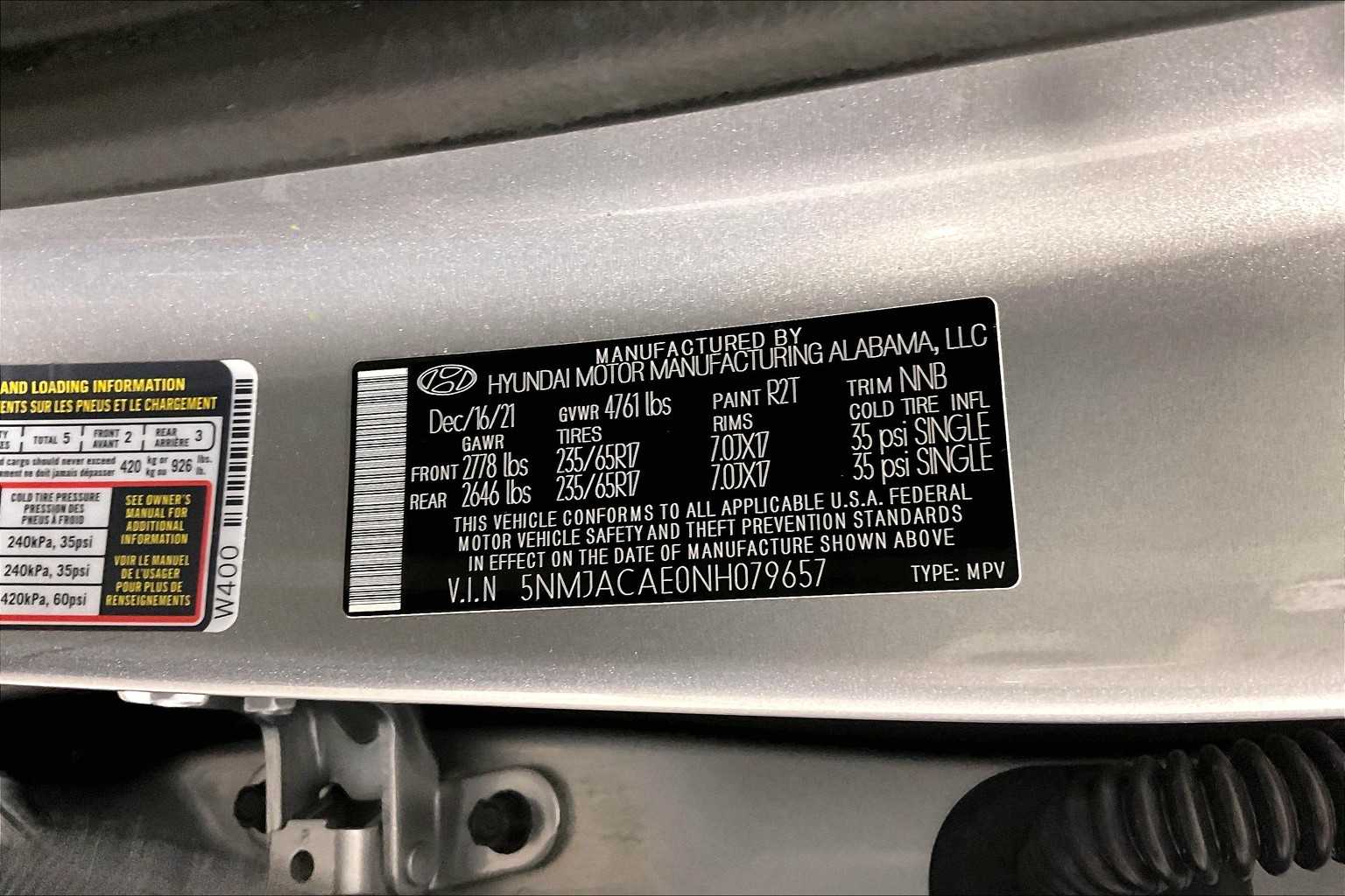 2022 Hyundai Tucson SE - Photo 35