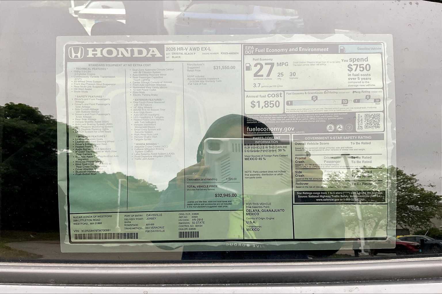 2026 Honda HR-V Sport - Photo 18