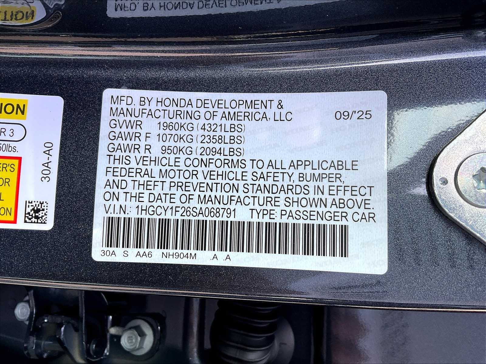 2025 Honda Accord LX - Photo 17