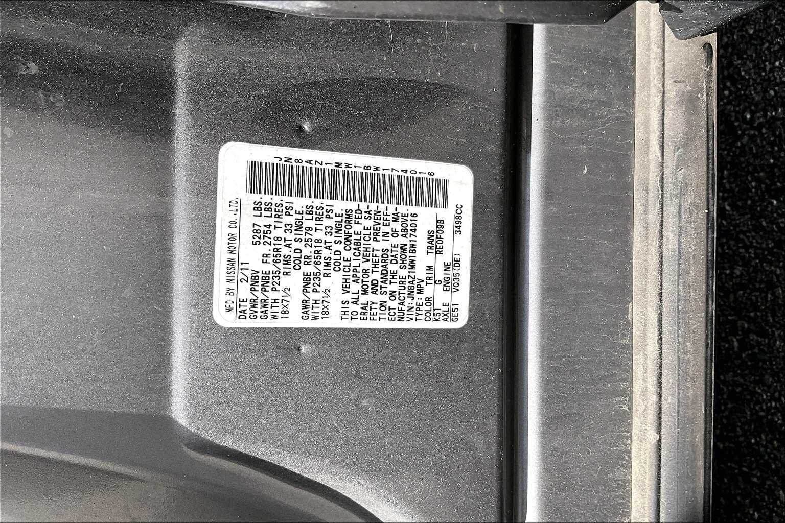 2011 Nissan Murano S - Photo 6