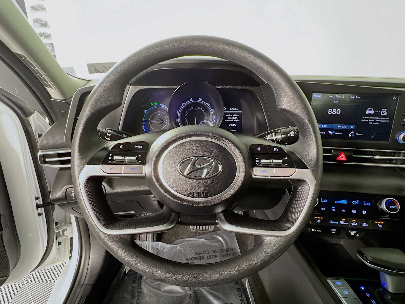 2023 Hyundai Elantra Hybrid Blue - Photo 11