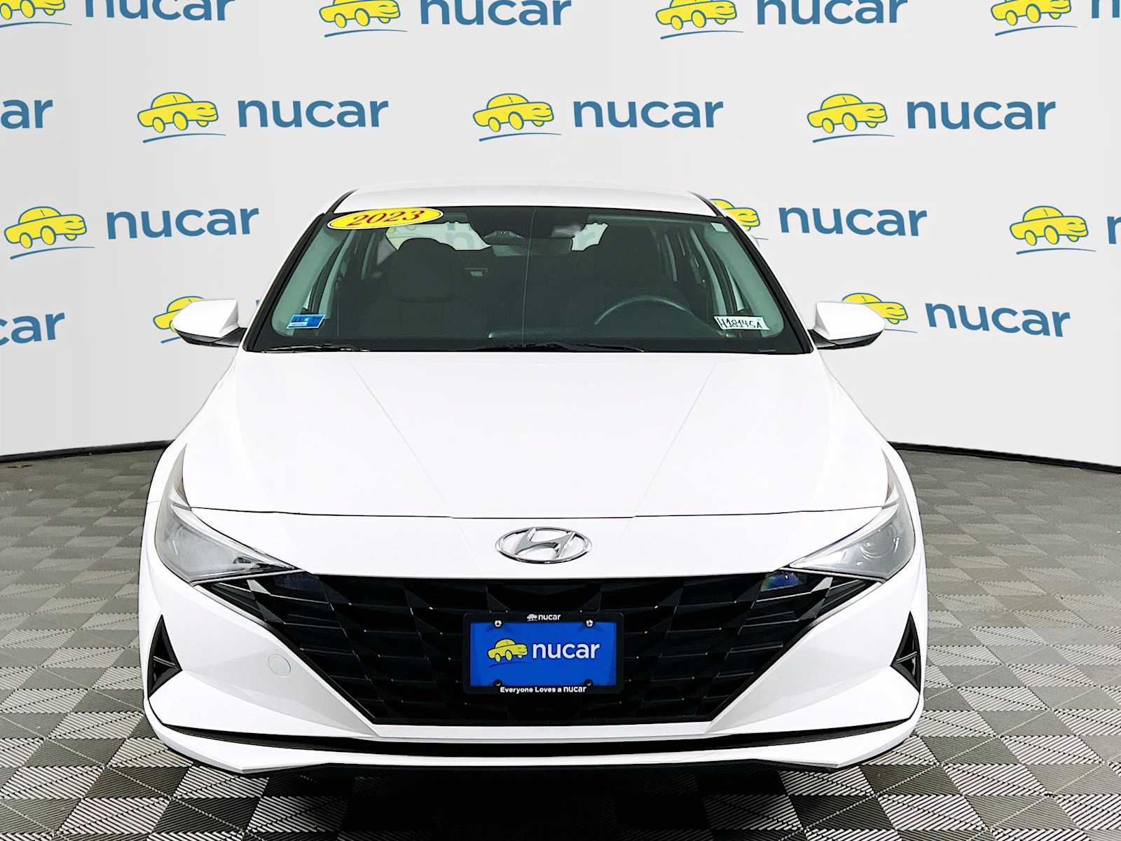 2023 Hyundai Elantra Hybrid Blue - Photo 2