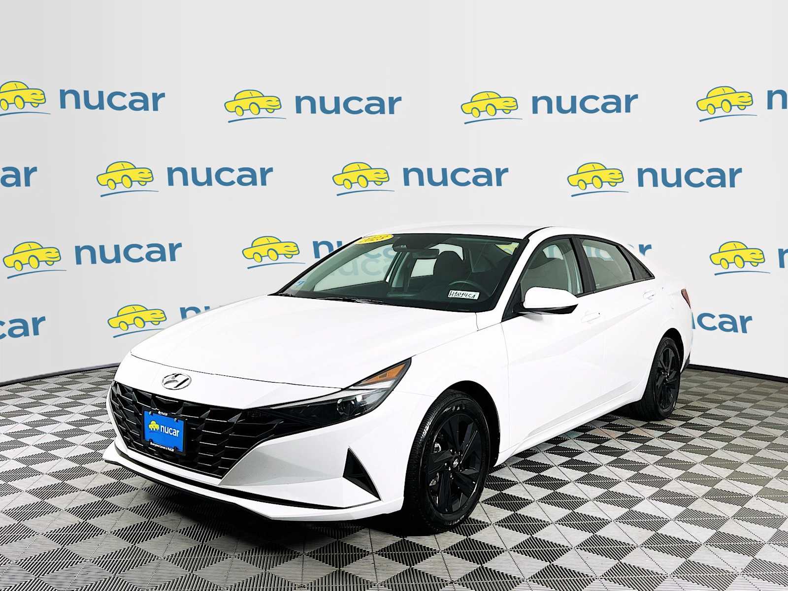 2023 Hyundai Elantra Hybrid Blue - Photo 3