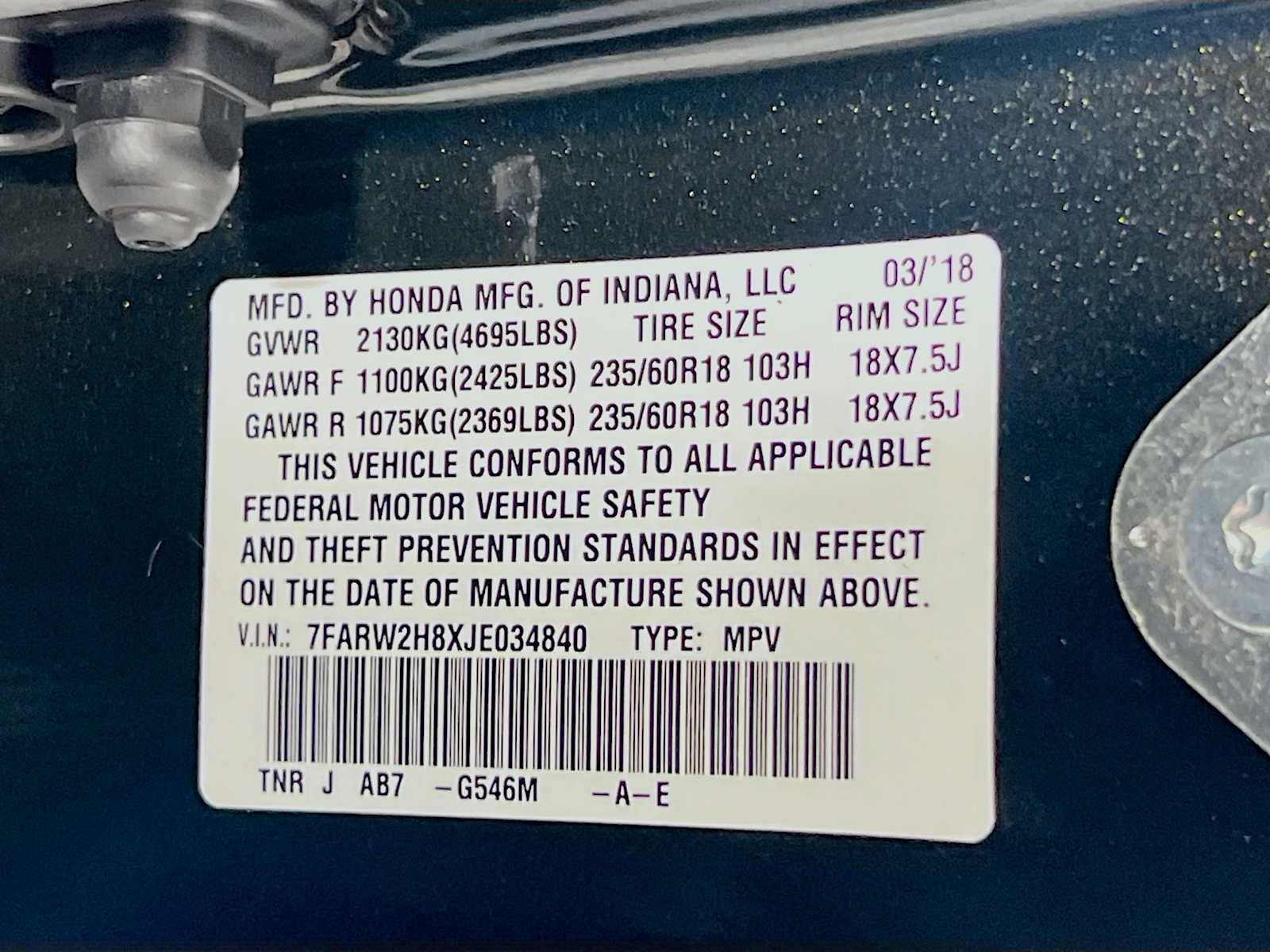 2018 Honda CR-V EX-L - Photo 32