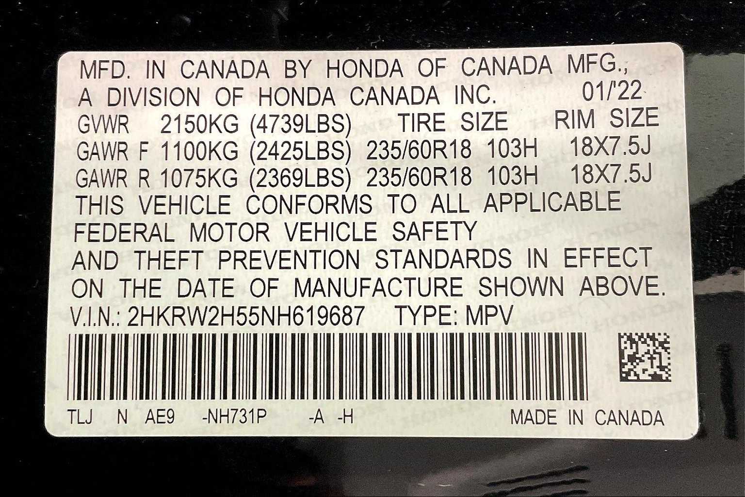 2022 Honda CR-V EX - Photo 36
