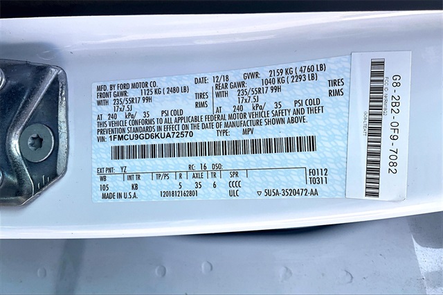 2019 Ford Escape SE - Photo 33